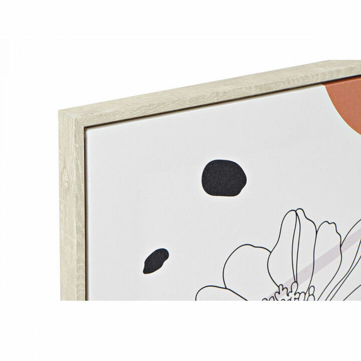 Lienzo DKD Home Decor Poliestireno Lienzo 40 x 2,5 x 50 cm (4 Piezas)