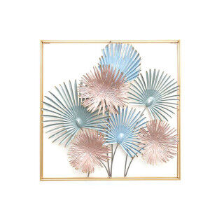 Wanddecoratie DKD Home Decor Metaal (90 x 7 x 90 cm)