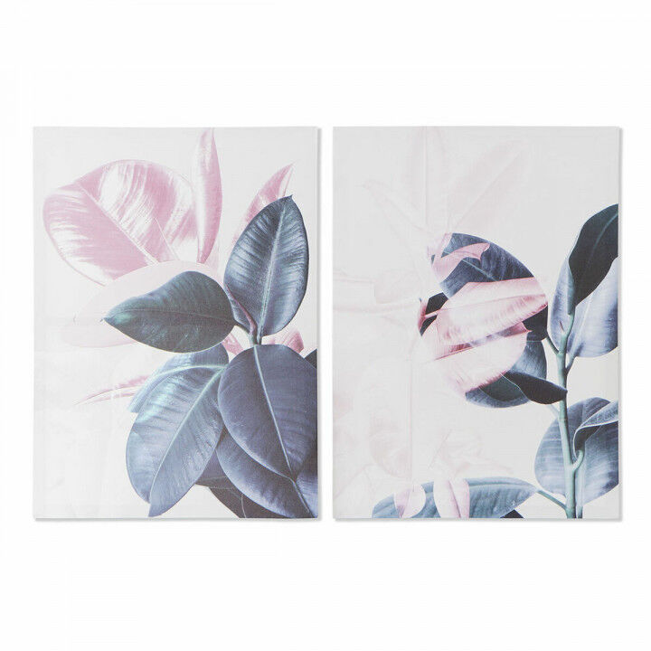 Canvas DKD Home Decor Canvas MDF Wood 50 x 1,8 x 70 cm