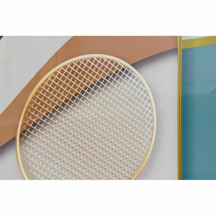 Set di 3 quadri DKD Home Decor Alluminio Legno MDF 240 x 3 x 80 cm (3 Pezzi)