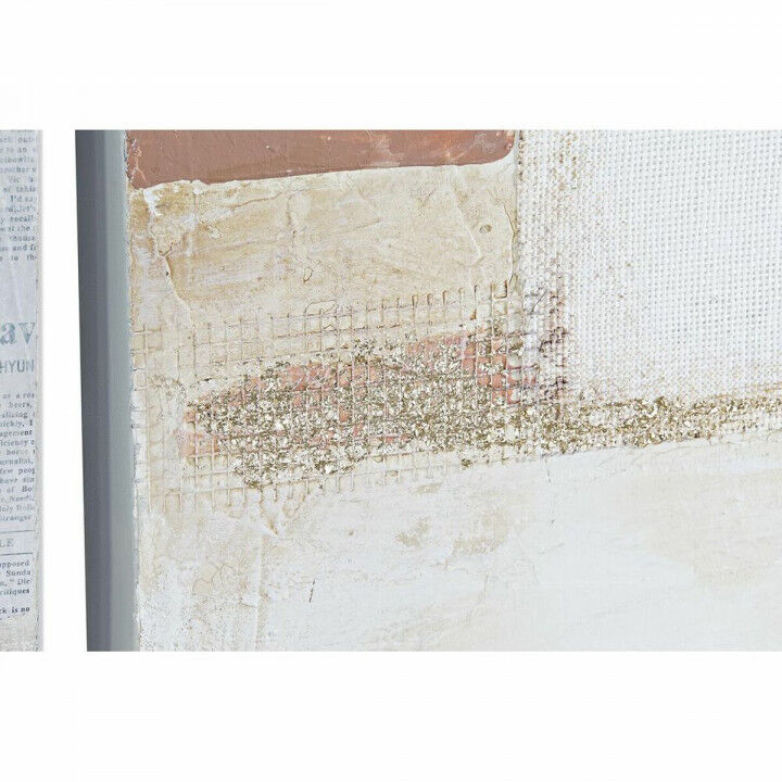 Tela DKD Home Decor Pino Tela 80 x 3,7 x 100 cm