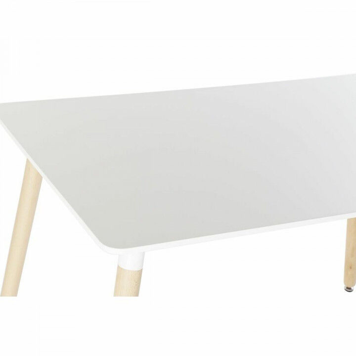 Table de Salle à Manger DKD Home Decor Blanc Bouleau Bois MDF 120 x 80 x 74 cm