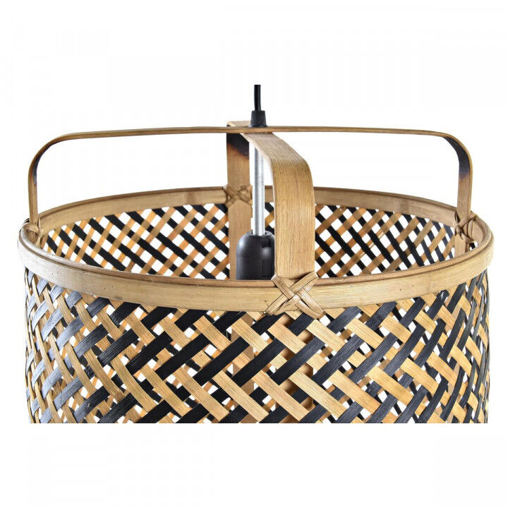 Plafondlamp DKD Home Decor Zwart Bruin 220 V 50 W (36 x 36 x 48 cm)