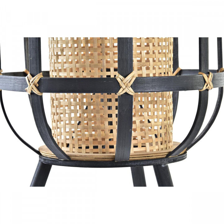 Bureaulamp DKD Home Decor Zwart Bruin Koloniaal 220 V 50 W (31 x 31 x 51 cm)