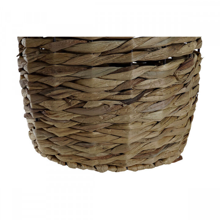 Set de basket DKD Home Decor Vert Naturel Boho 33 x 33 x 40 cm Rotin 4 Kg 2 Pièces