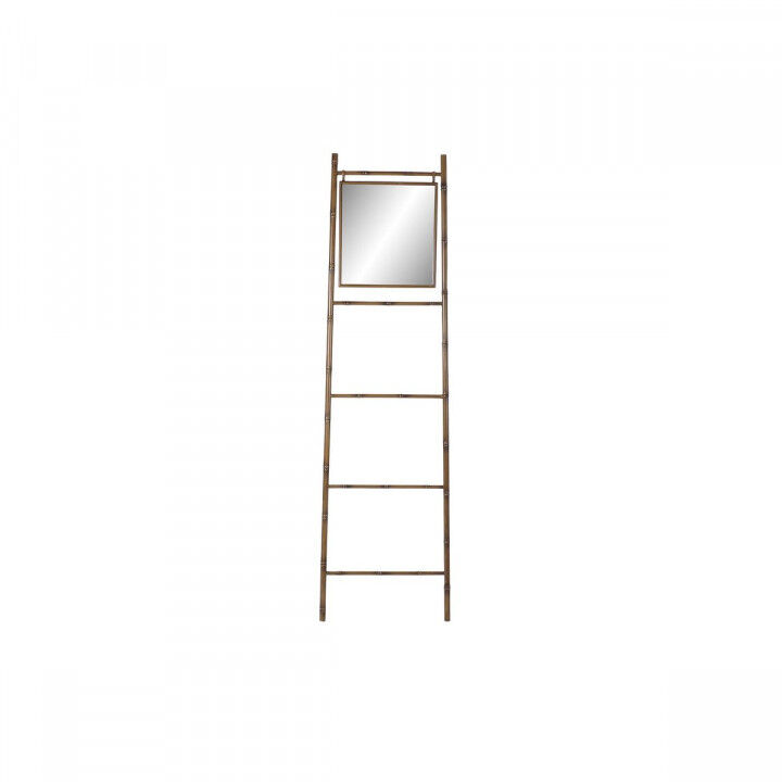 Handtuchständer DKD Home Decor Spiegel Metall Senf (55 x 3 x 190 cm)