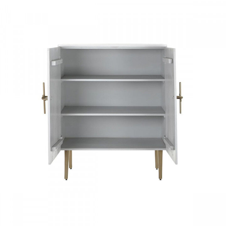 Armadio DKD Home Decor Bianco Dorato Ferro Legno di mango 85 x 45 x 110 cm BAR