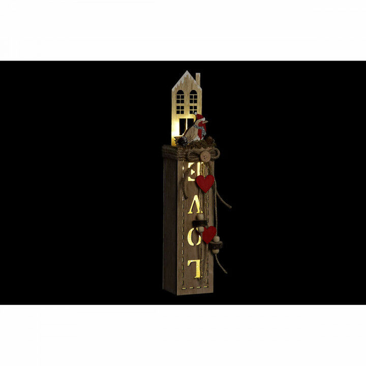 Lighting decoration DKD Home Decor Christmas Natural (6,5 x 7,5 x 36 cm) (2 Units)