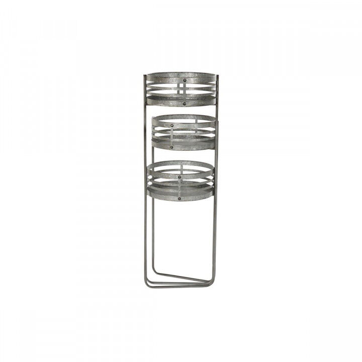 Vaso DKD Home Decor 3 in 1 Grigio Metallo Ferro Loft (47 x 35 x 72 cm)