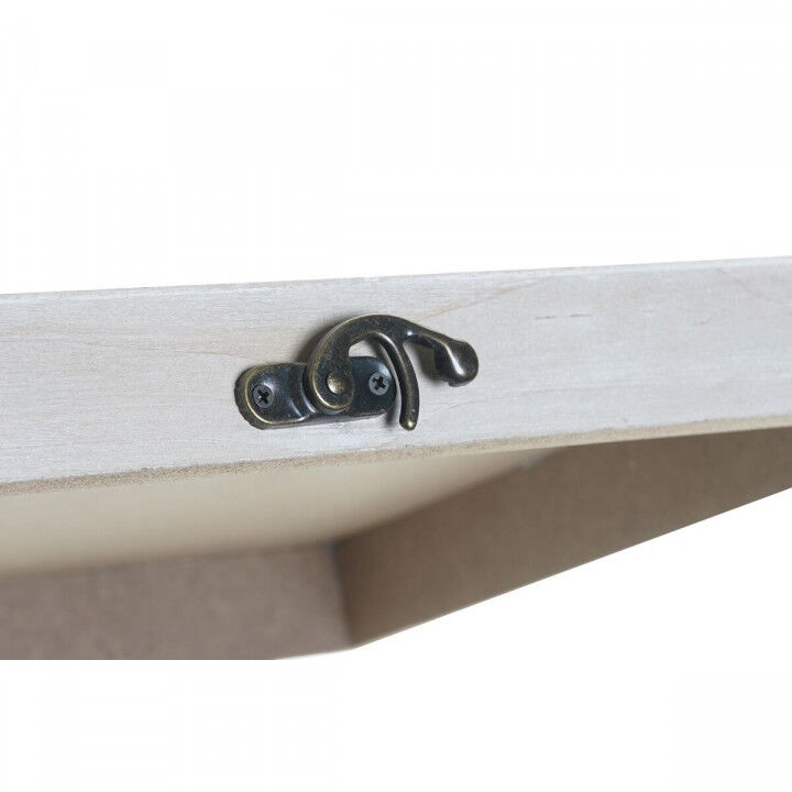 Boîte Décorative DKD Home Decor Noir Doré Bois MDF (2 Unités)