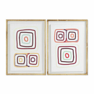 Tela DKD Home Decor Pino polistirene Tela 50 x 2,8 x 70 cm