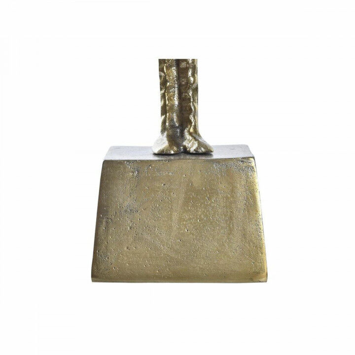 Tavolo aggiuntivo DKD Home Decor Cristallo Dorato Alluminio 46 x 46 x 57 cm