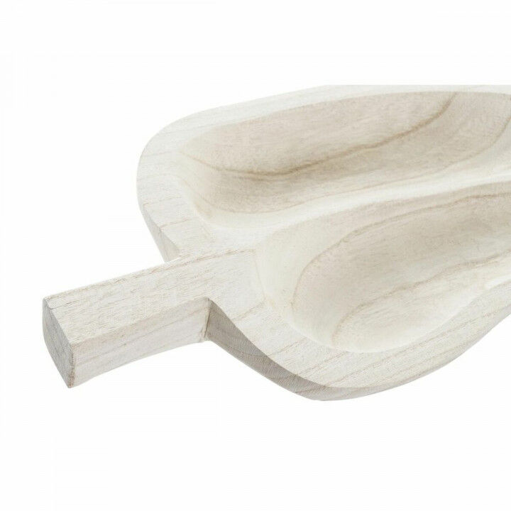 Centro de Mesa DKD Home Decor Marrón Madera de Paulonia 48,5 x 21 x 5 cm
