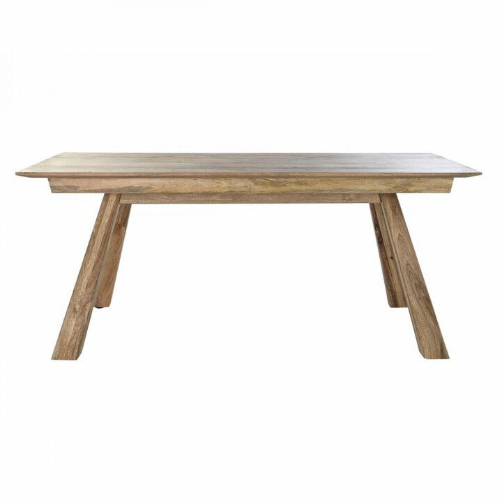 Eettafel DKD Home Decor Natuurlijk Mangohout (180 x 90 x 76 cm)