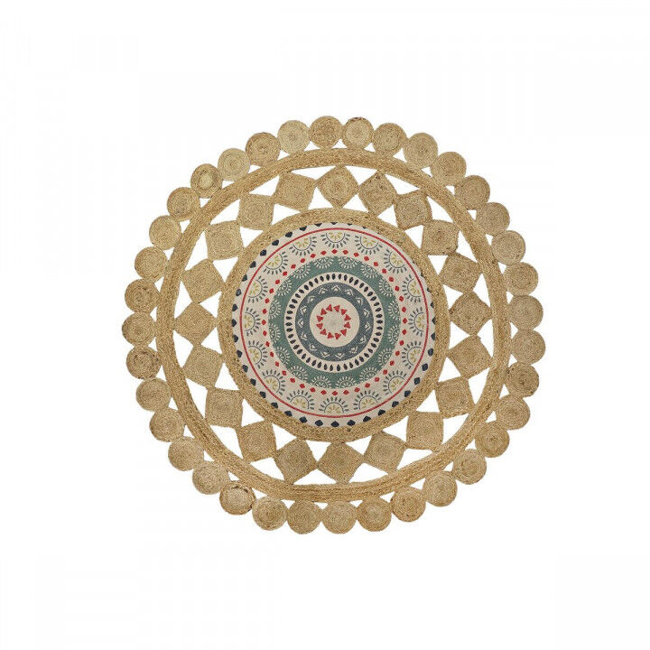 Teppich DKD Home Decor Braun Bunt (200 x 200 x 0,75 cm)