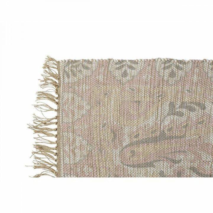 Tapijt DKD Home Decor 200 x 290 x 0,5 cm Rood Polyester Groen Arabisch (2 Stuks)