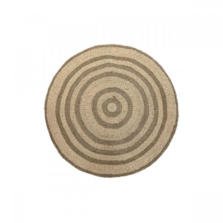 Tapijt DKD Home Decor Beige Bruin (150 x 1 x 150 cm)