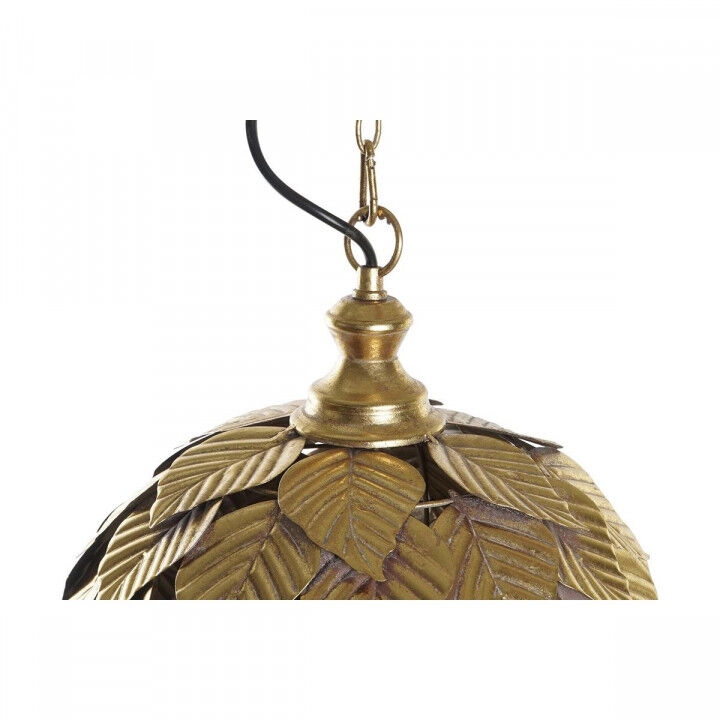 Deckenlampe DKD Home Decor Gold Metall (30 x 30 x 39 cm)