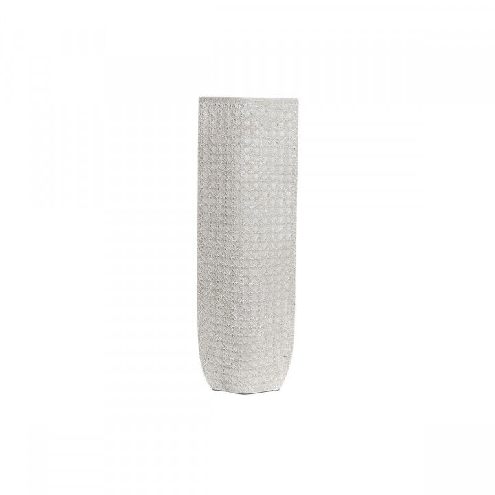 Vaas DKD Home Decor 20 x 12 x 58 cm Wit Hars Modern