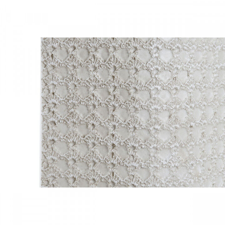 Vase DKD Home Decor 20 x 12 x 58 cm Blanc Résine Moderne