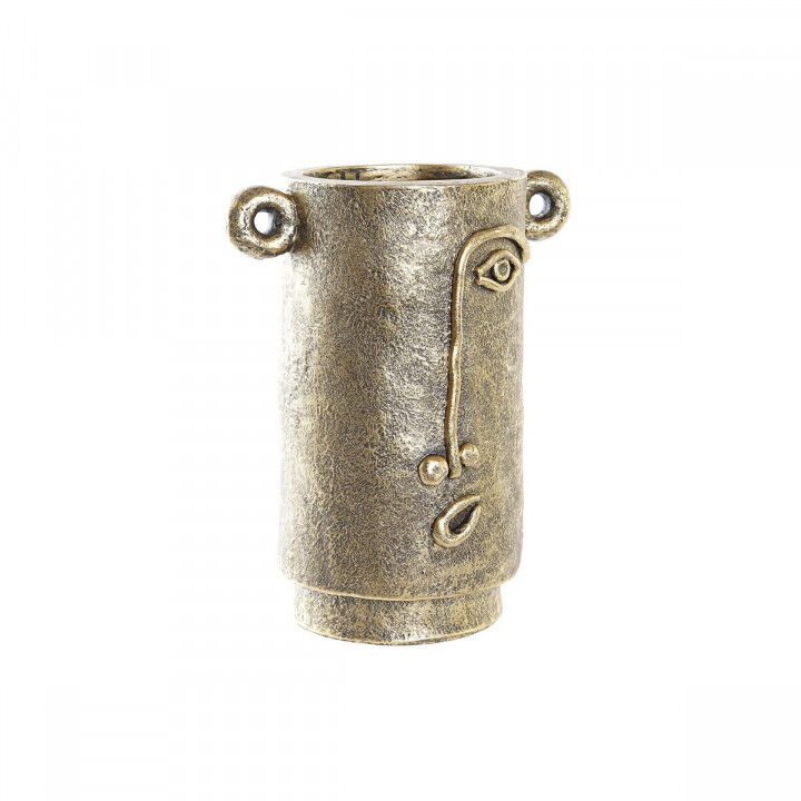 Jarrón DKD Home Decor Cara Dorado Moderno (29 x 19,5 x 36 cm)