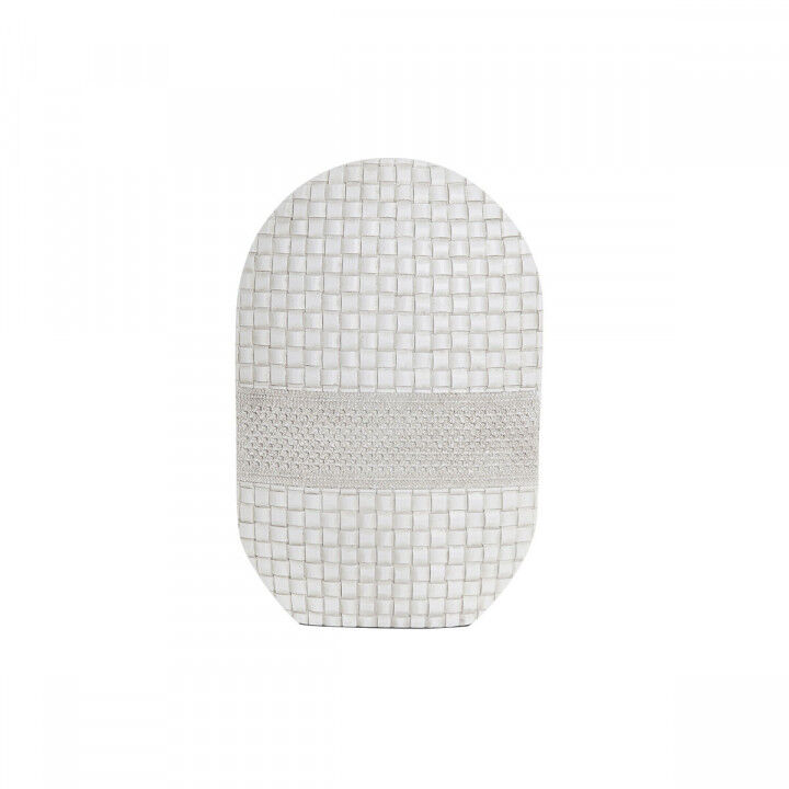 Vaso DKD Home Decor Bianco Resina Moderno (30 x 10 x 45 cm)