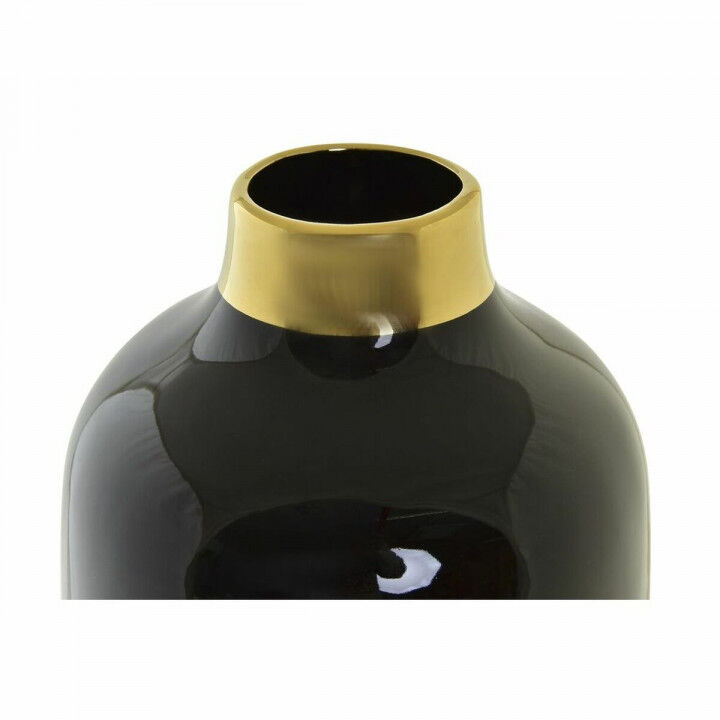 Vaas DKD Home Decor Porselein Gouden Tweekleurig Modern (16 x 16 x 41 cm)