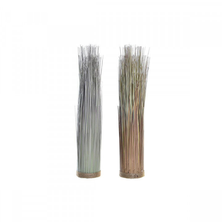 Decoratieve plant DKD Home Decor 25 x 25 x 68 cm Bruin Polyethyleen Groen (2 Stuks)