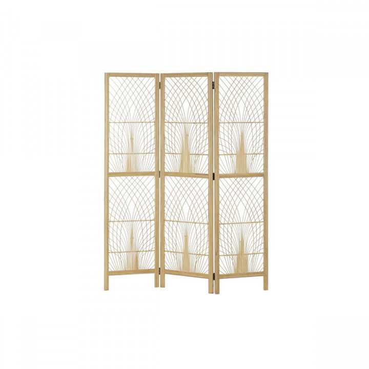Kamerscherm DKD Home Decor 136 x 2,5 x 180 cm Metaal Bamboe 30 x 40 cm