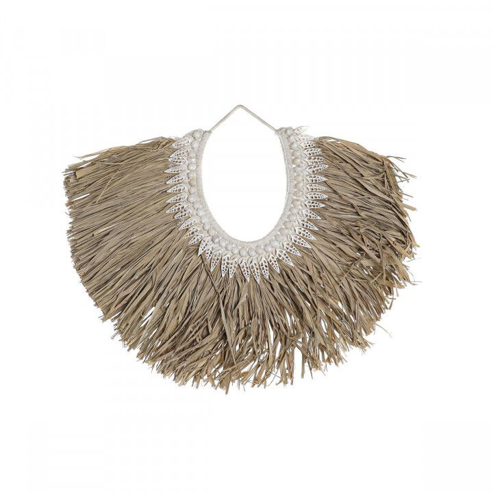 Wanddecoratie DKD Home Decor Beige Bruin Schelpen Vezel (70 x 3 x 57 cm)