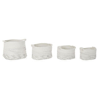 Basket set DKD Home Decor Boho 36 x 36 x 33 cm