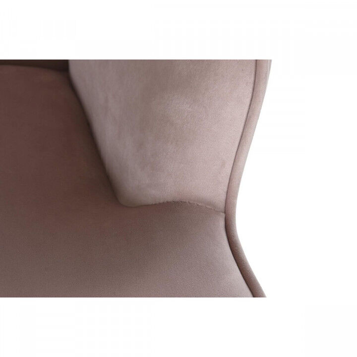 Poltrona DKD Home Decor Rosa Poliestere Legno 67 x 69 x 96 cm 75 x 69 x 96 cm