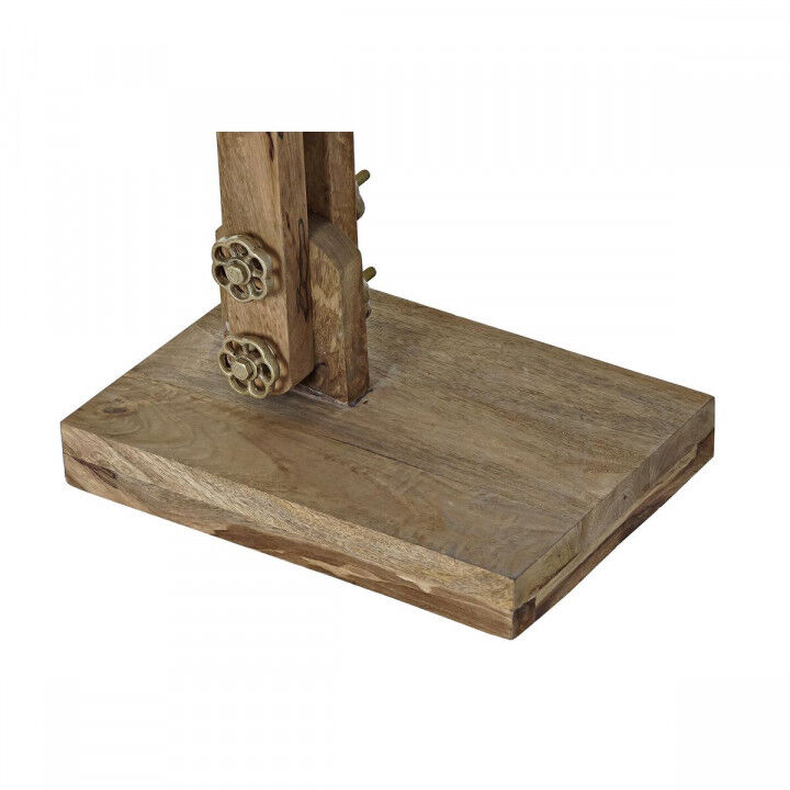 Lampada da Terra DKD Home Decor 85 x 25 x 140 cm Dorato Metallo Marrone Legno di mango