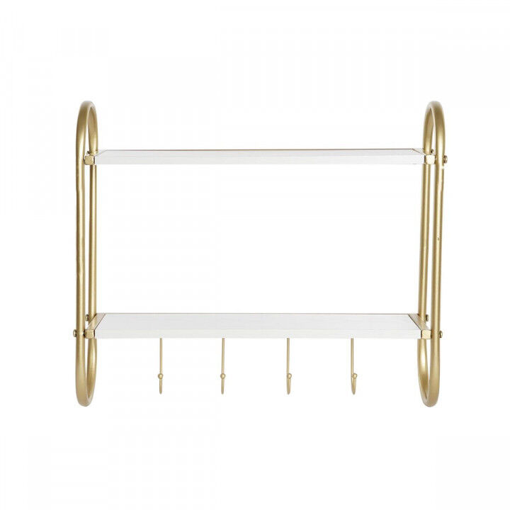 Appendiabiti da parete DKD Home Decor Metallo MDF Glam (50 x 15 x 43 cm)