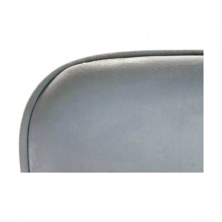 Sitz DKD Home Decor Himmelsblau natürlich Polyester Holz 67 x 75 x 96 cm