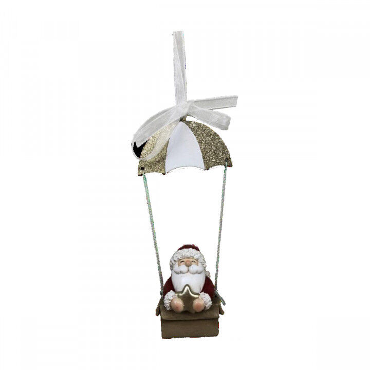 Adorno Navideño DKD Home Decor Resina Papá Noel (6,5 x 4 x 13,5 cm) (6 Unidades)