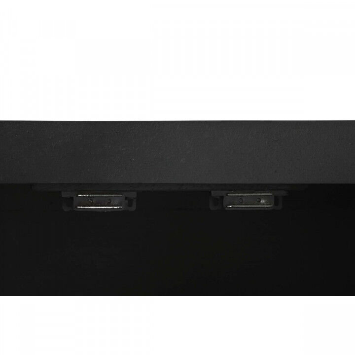 Sideboard DKD Home Decor Black Rattan Mango wood 160 x 40 x 90 cm