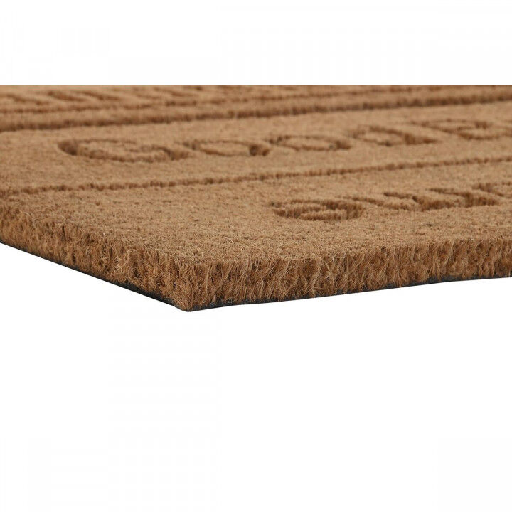 Doormat DKD Home Decor Brown Rubber Coconut (75 x 45 x 2,3 cm) (2 Units)