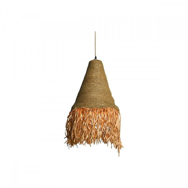 Plafondlamp DKD Home Decor Natuurlijk Ijzer 50 W Jute (44 x 44 x 67 cm)