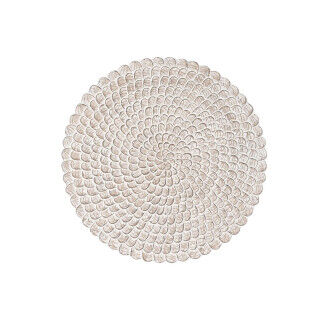 Wall Decoration DKD Home Decor Aged finish Natural 120 x 3 x 120 cm White Indian Man