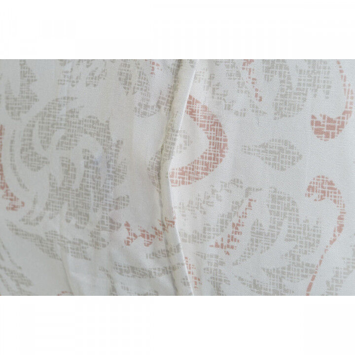 Cushion DKD Home Decor White Polyester Floral 60 x 10 x 40 cm