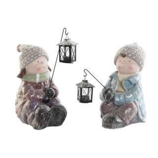 Weihnachtsschmuck DKD Home Decor Bunt 29 x 18 x 34 cm (2 Stück)