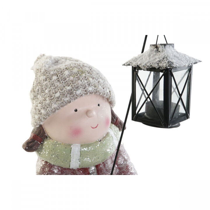 Adorno Navideño DKD Home Decor Multicolor 29 x 18 x 34 cm (2 Unidades)