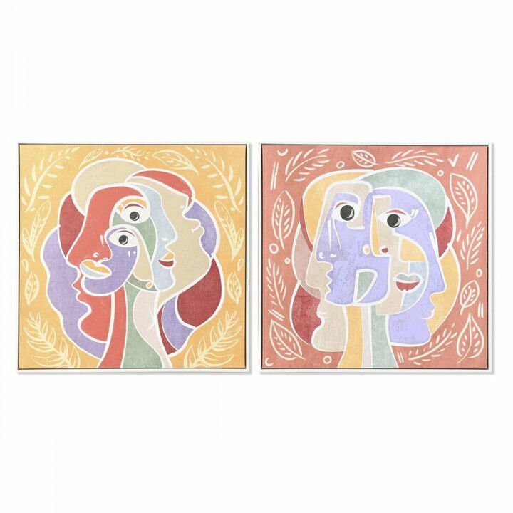 Lienzo DKD Home Decor Poliestireno Lienzo