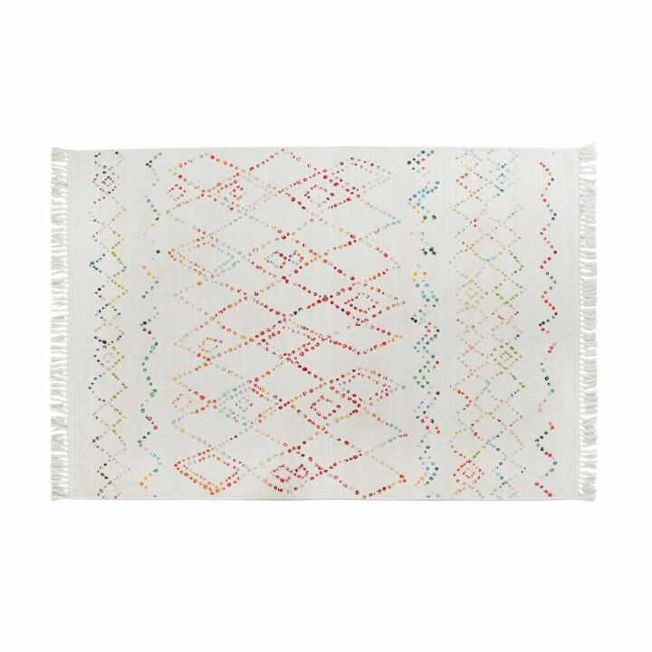 Alfombra DKD Home Decor Multicolor Rombos 160 x 230 x 0,7 cm