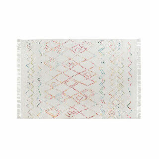 Tappeto DKD Home Decor Bianco Multicolore (120 x 180 x 0,7 cm)