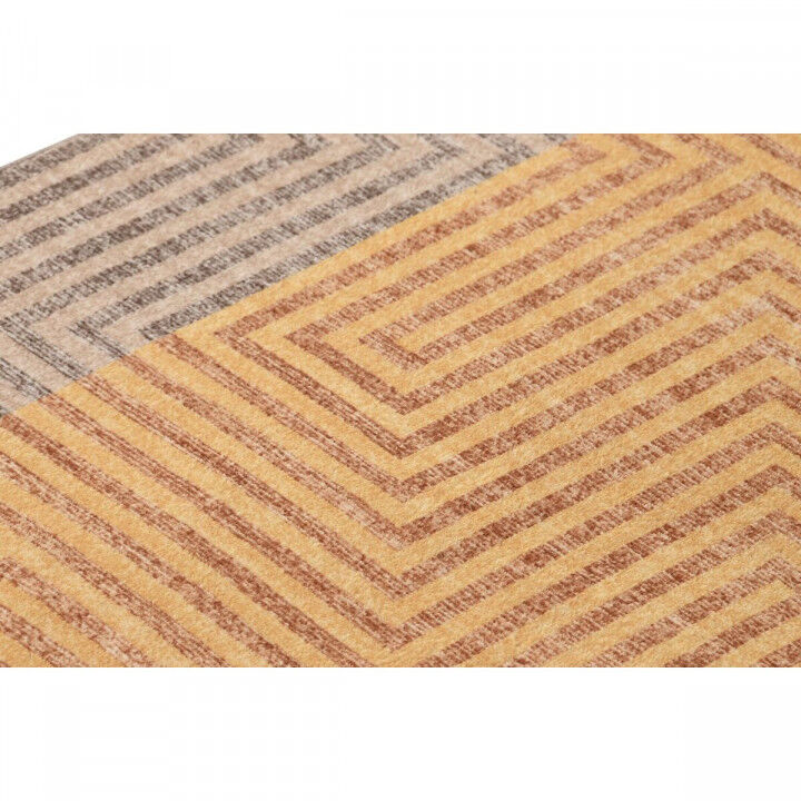 Tapis DKD Home Decor Jaune (60 x 240 x 0,7 cm)