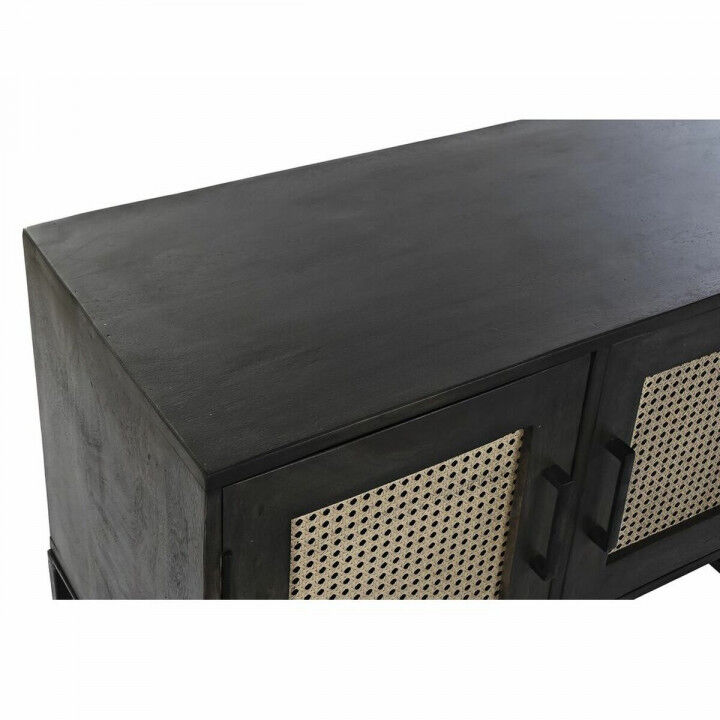 Credenza DKD Home Decor   Marrone Rattan Legno di mango 155 x 40 x 61,5 cm
