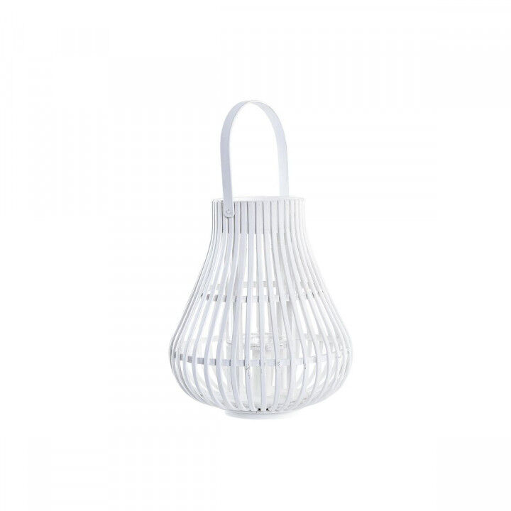 Lykta DKD Home Decor Wit Multicolour Metaal Bamboe Kristal Stads 30 x 40 cm 29 x 29 x 34 cm