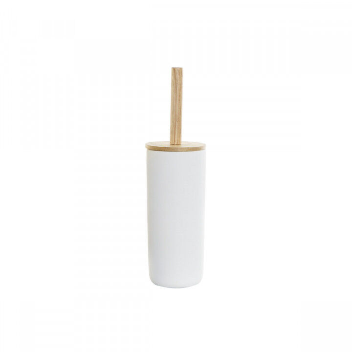 Scopino per il Bagno DKD Home Decor 10 x 10 x 38 cm Naturale Bianco Gres
